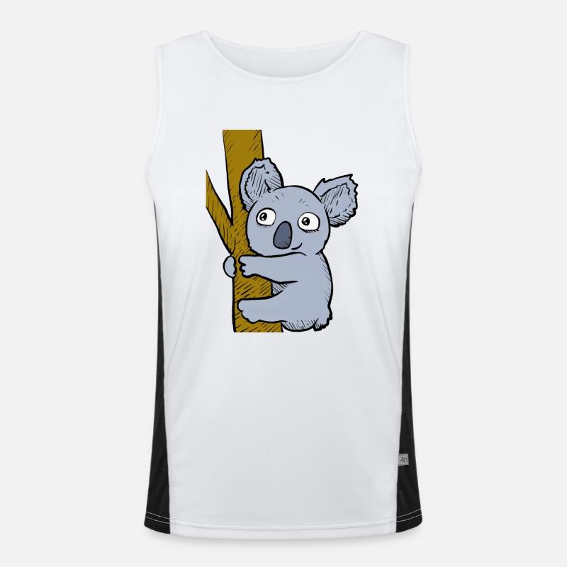 Koala effronté Débardeur respirant contrasté Homme 