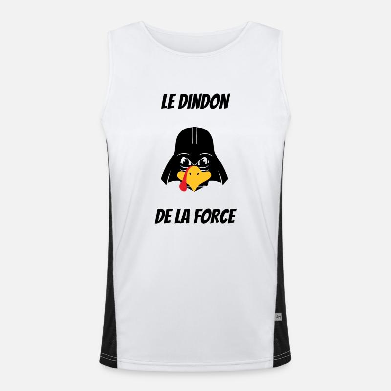 Le dindon de la force Débardeur respirant contrasté Homme 