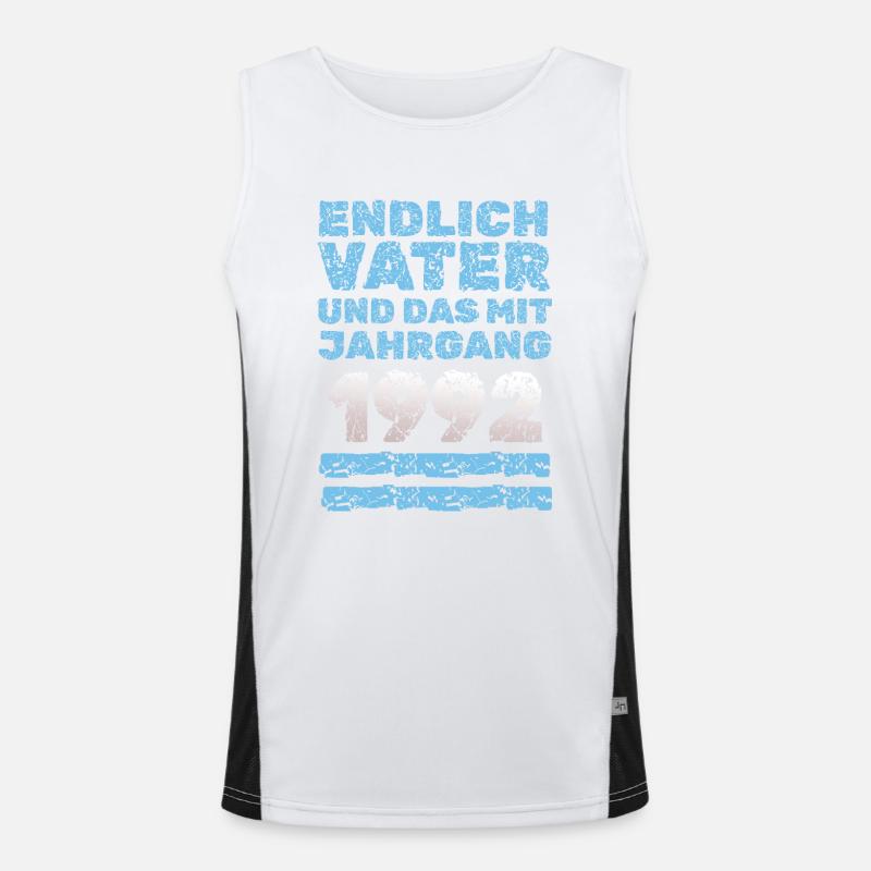 Finally 1992 Men's Functional Contrast Tank Top 