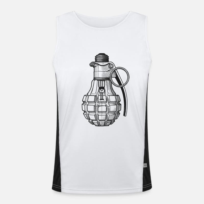 Bulb Men's Functional Contrast Tank Top 