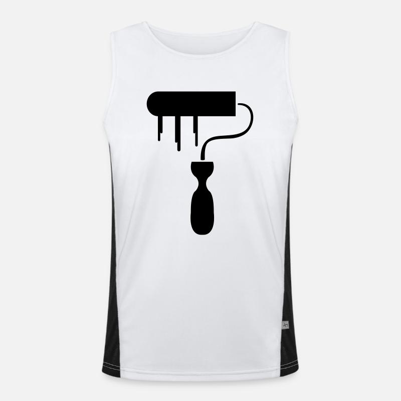 maler Débardeur respirant contrasté Homme 