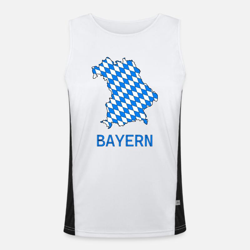 Bayern Débardeur respirant contrasté Homme 