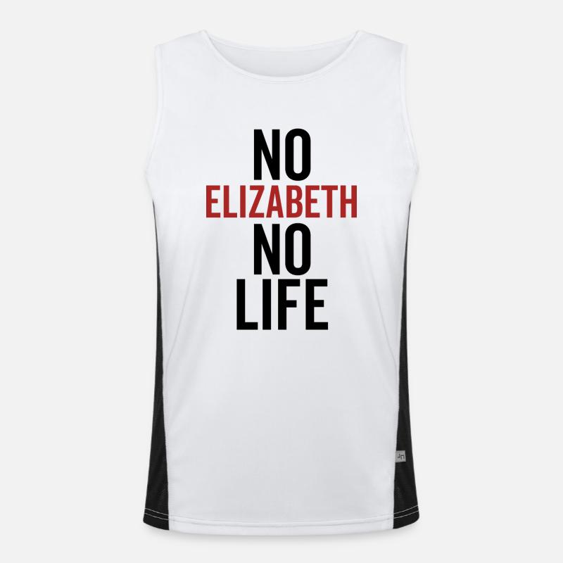 Pas d’Elizabeth Pas de vie Débardeur respirant contrasté Homme 