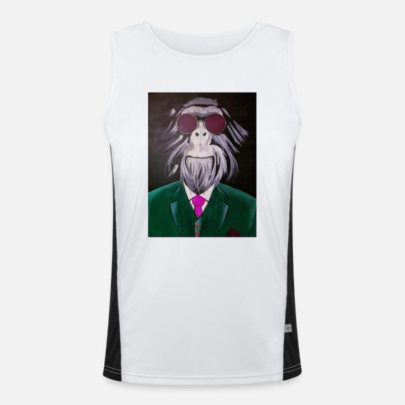 dandy ape Débardeur respirant contrasté Homme 