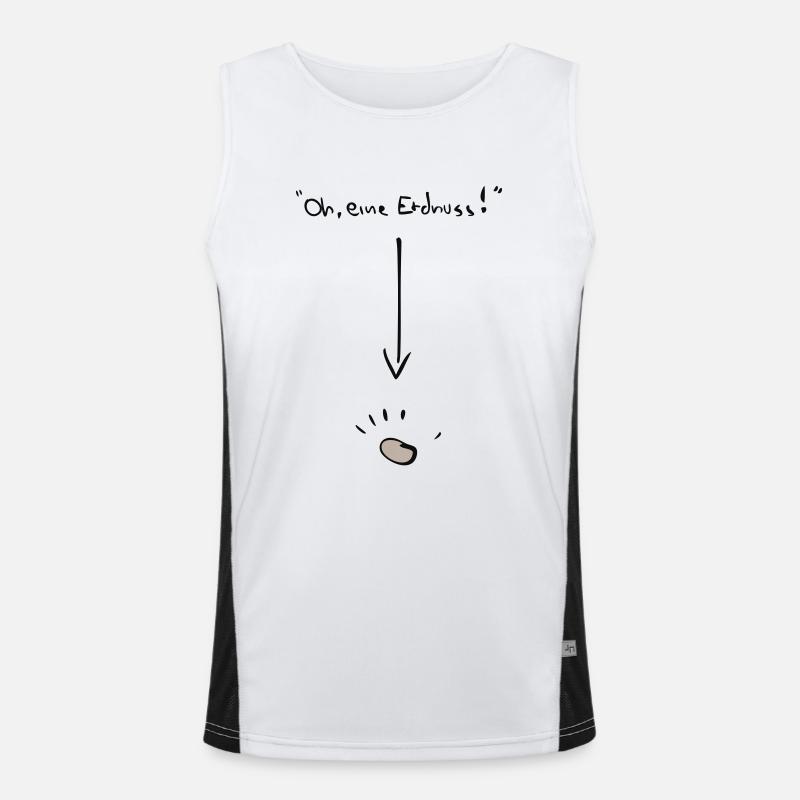 erdnuss2 Funktionelles Kontrast-Tank Top für Männer 