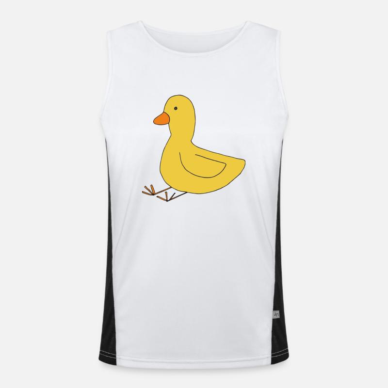 Duck sits Men's Functional Contrast Tank Top 