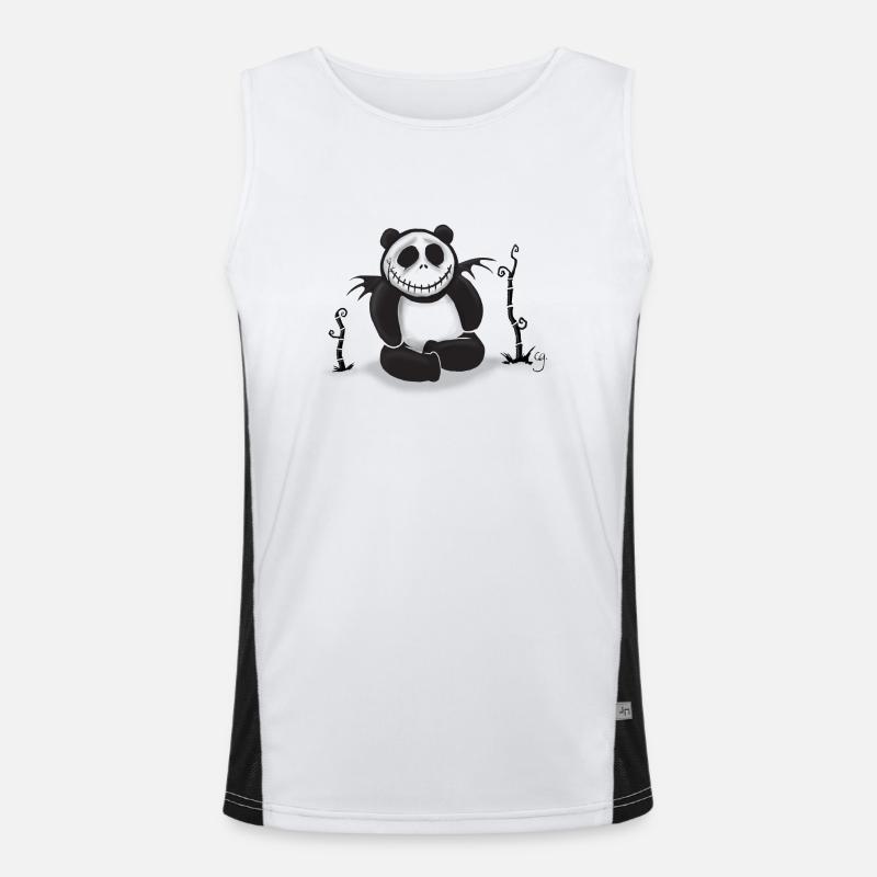 Panda Jack Classic Débardeur respirant contrasté Homme 