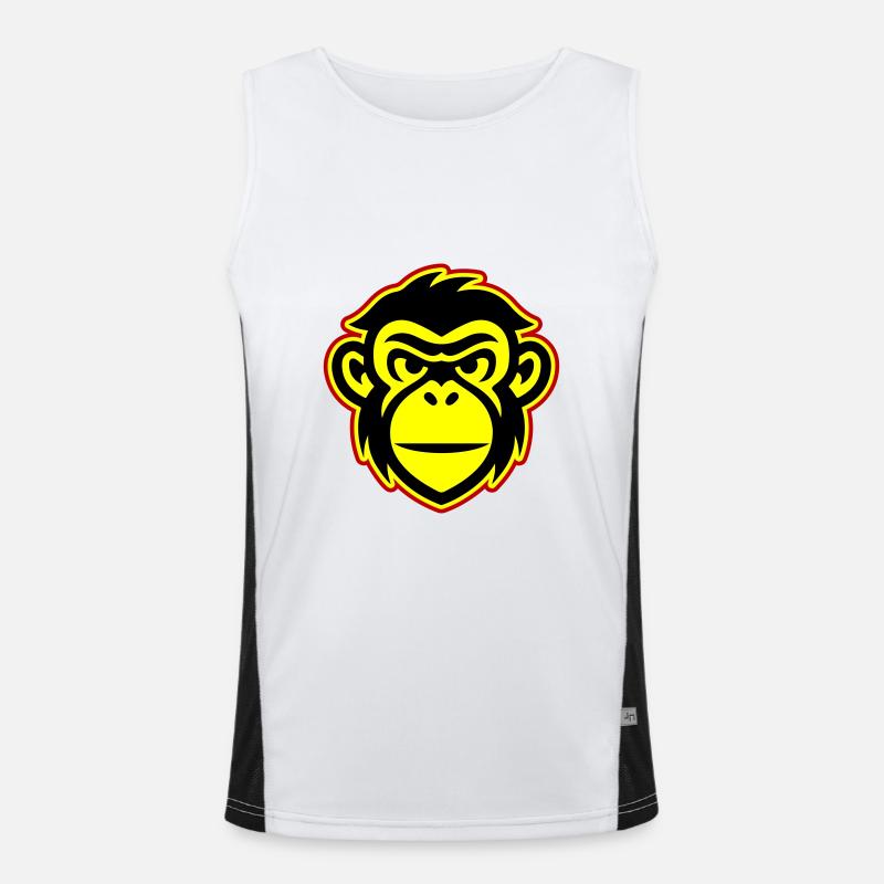 Tête de Singe Débardeur respirant contrasté Homme 