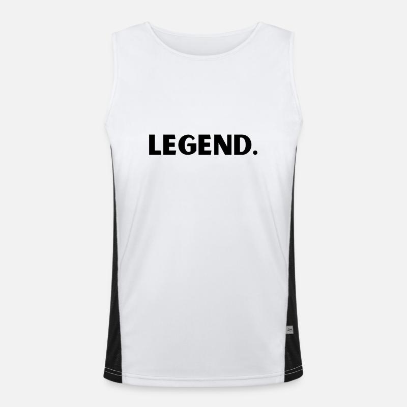 legend. Men's Functional Contrast Tank Top 