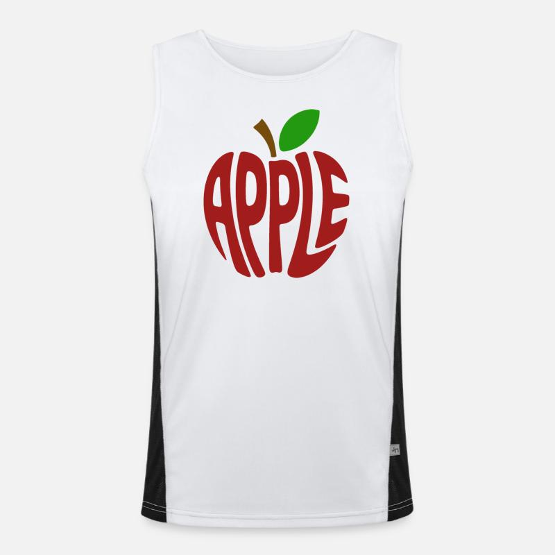 Pomme - Logo Cool Fruit Débardeur respirant contrasté Homme 
