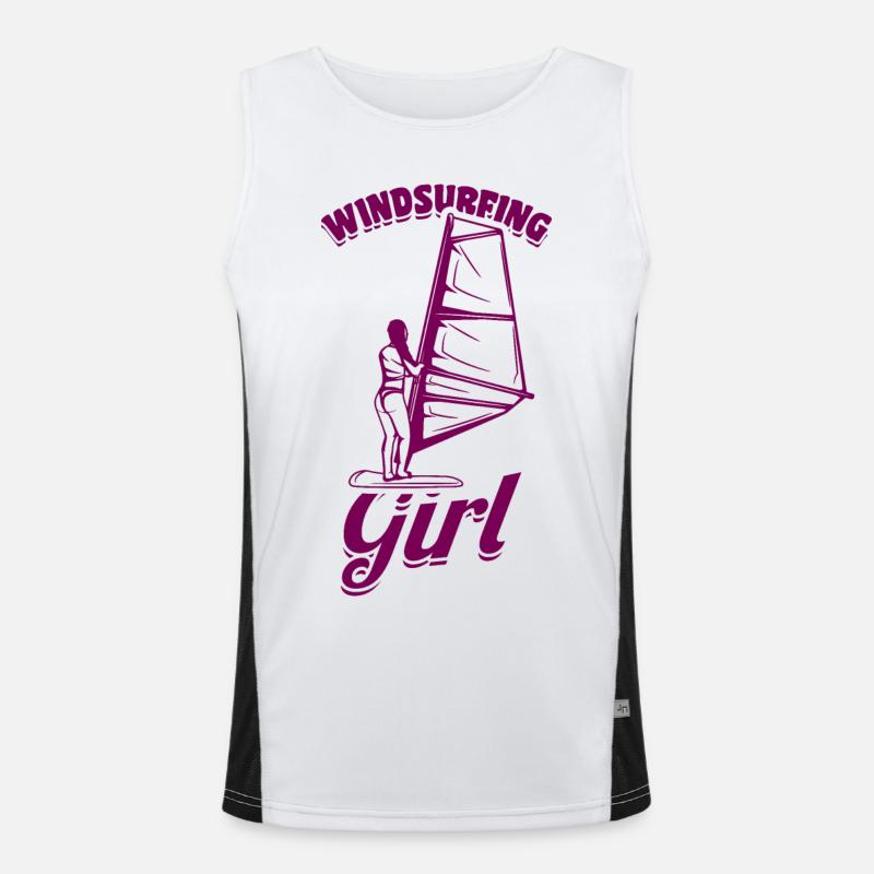 Windsurfer Men's Functional Contrast Tank Top 