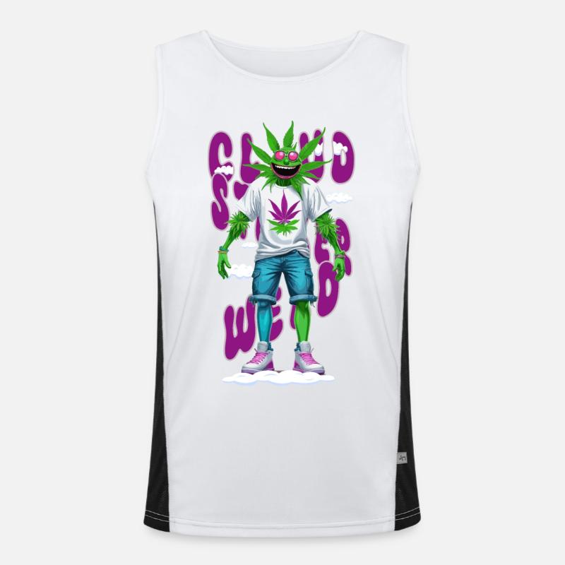 Cloudstorm Weed Men's Functional Contrast Tank Top 