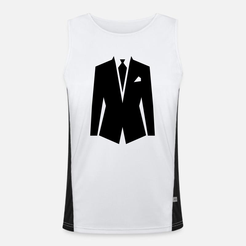 Suit Débardeur respirant contrasté Homme 