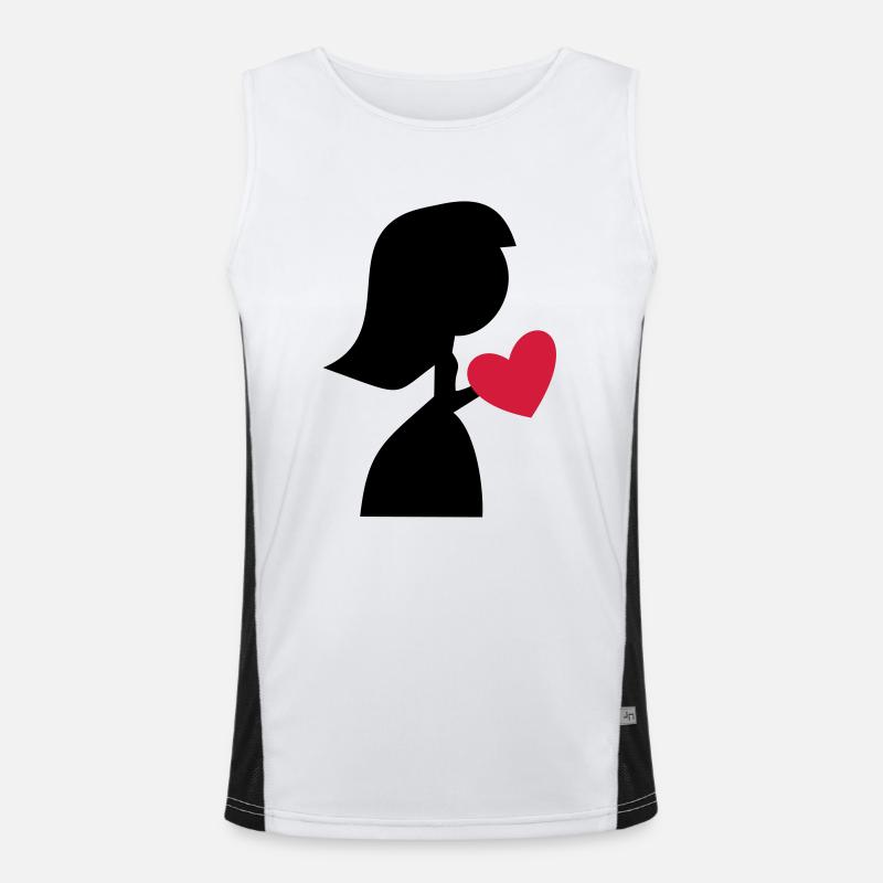 bride Men's Functional Contrast Tank Top 