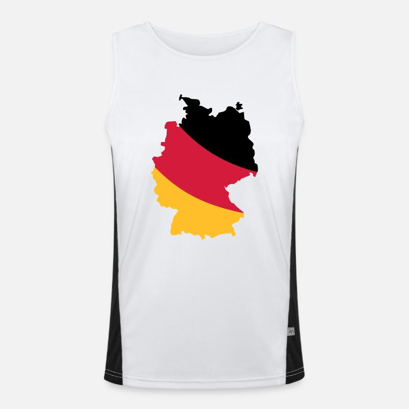 Germany Men's Functional Contrast Tank Top 