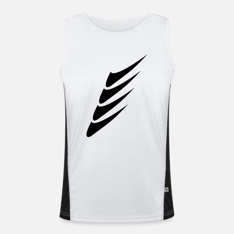 simply 005 Men's Functional Contrast Tank Top 