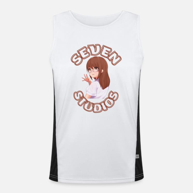 SEVEN STUDIOS Funktionelles Kontrast-Tank Top für Männer 