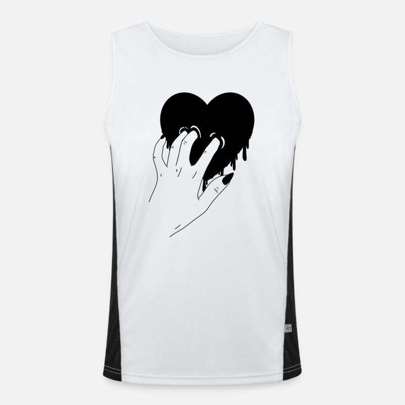 Heartbreak Men's Functional Contrast Tank Top 
