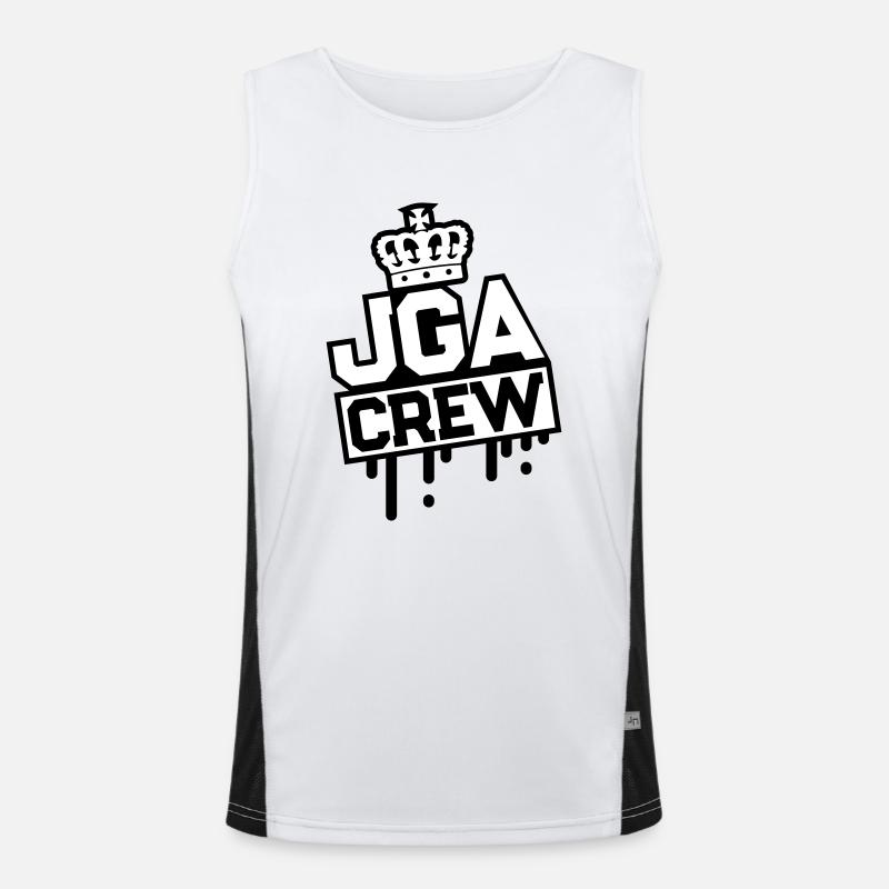 Bachelor Party Jga Crew Men's Functional Contrast Tank Top 