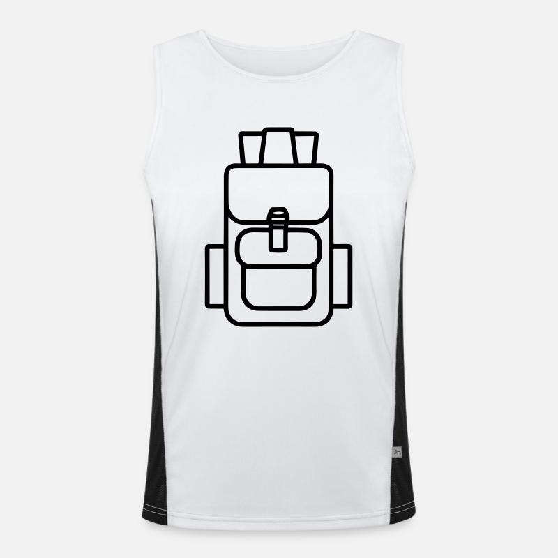 Backpack Men's Functional Contrast Tank Top 
