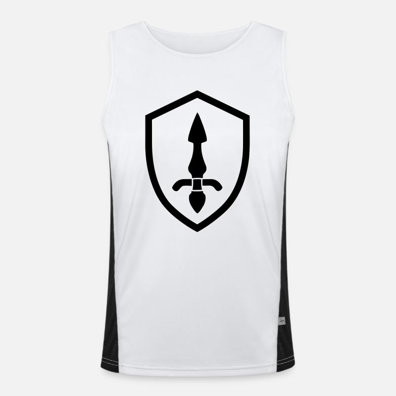 shield Men's Functional Contrast Tank Top 