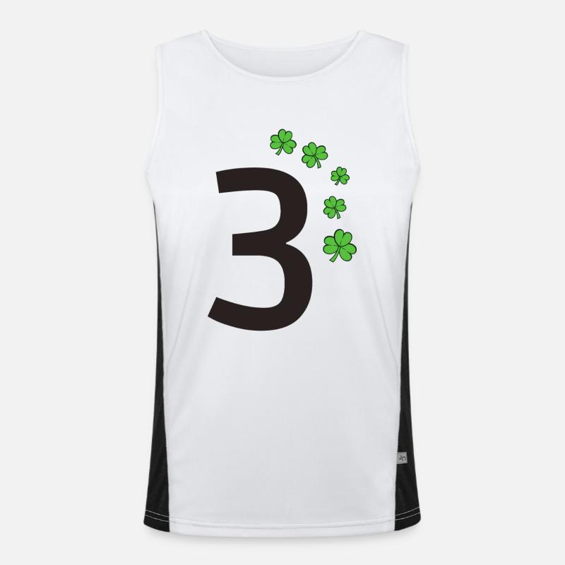 3 Débardeur respirant contrasté Homme 