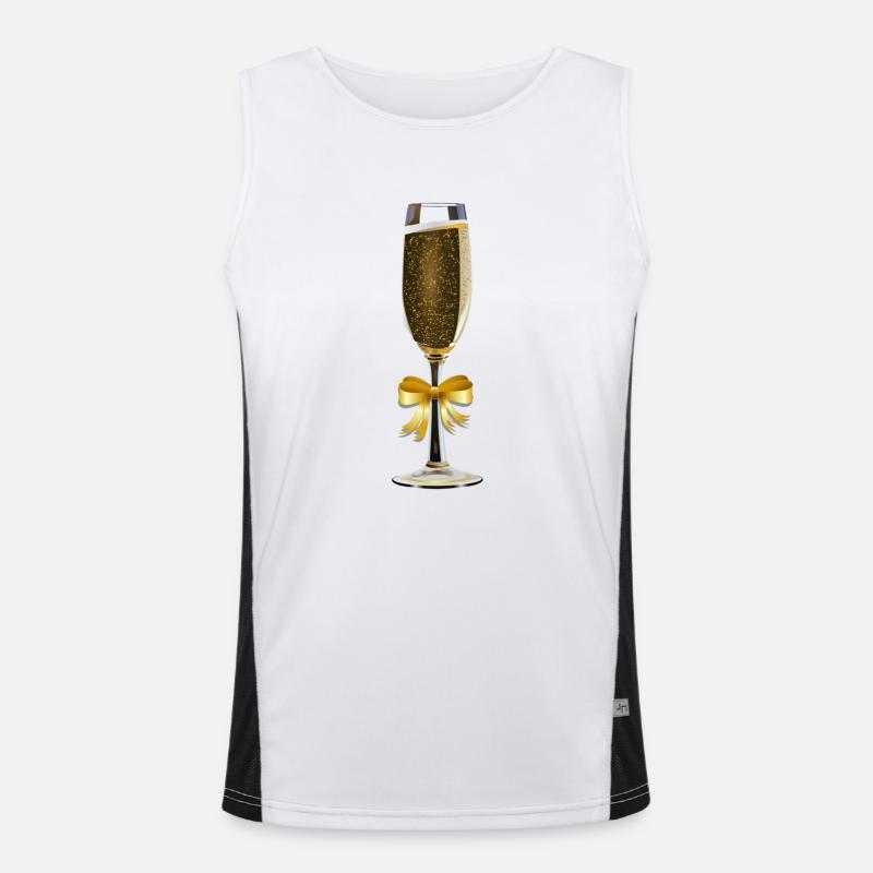 blockedTitle Funktionelles Kontrast-Tank Top für Männer 