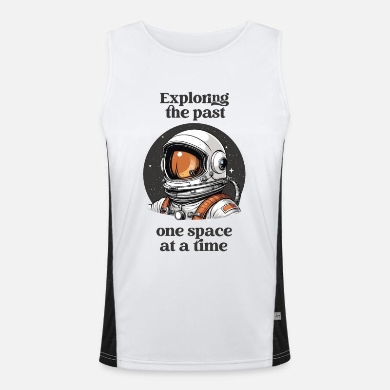 Exploring the past one space at the time. Men's Functional Contrast Tank Top 