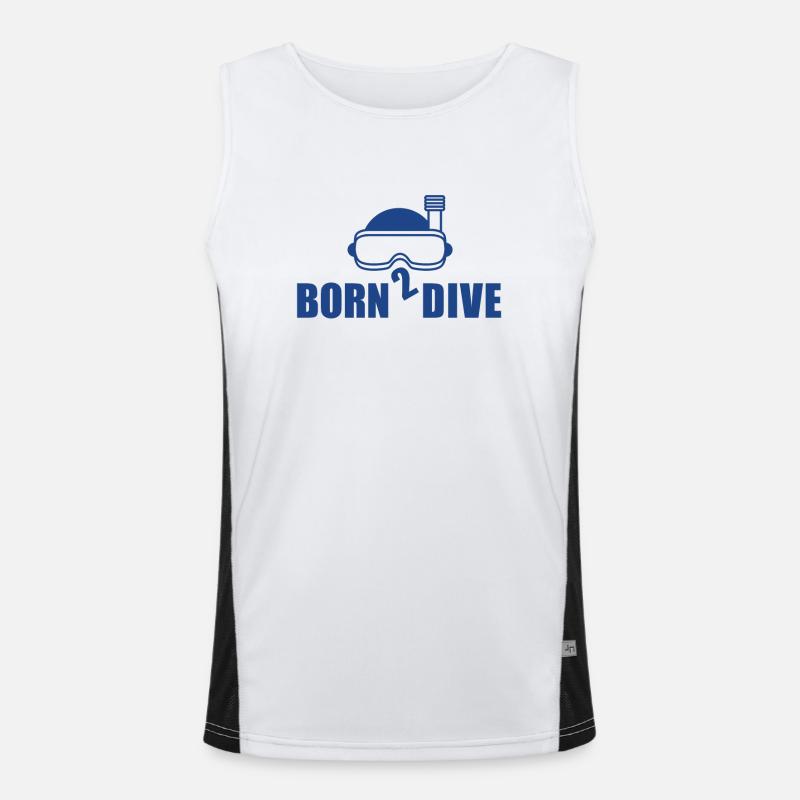 diver Men's Functional Contrast Tank Top 