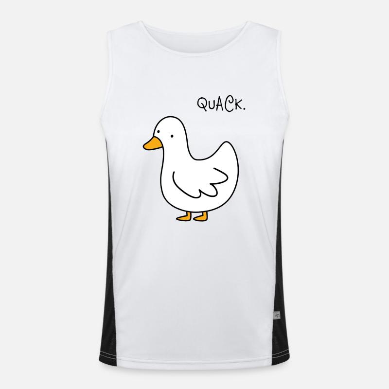 Gans Funktionelles Kontrast-Tank Top für Männer 