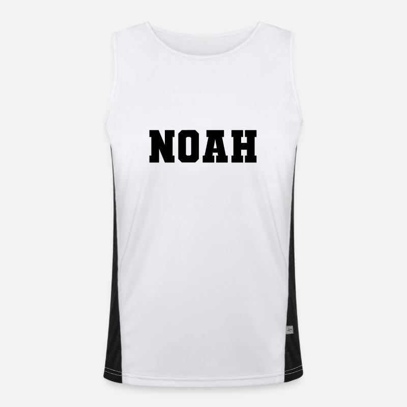 Name - Noah Men's Functional Contrast Tank Top 