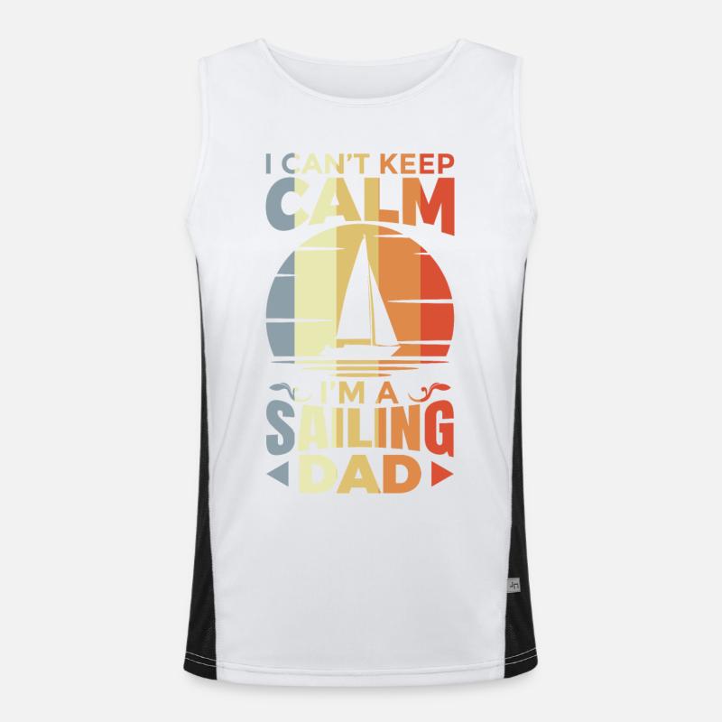 Sailor Dad Men's Functional Contrast Tank Top 