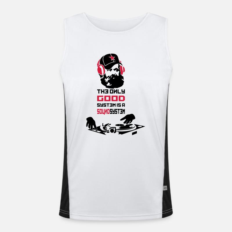 marx Men's Functional Contrast Tank Top 