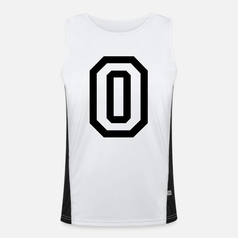 zu Null Funktionelles Kontrast-Tank Top für Männer 