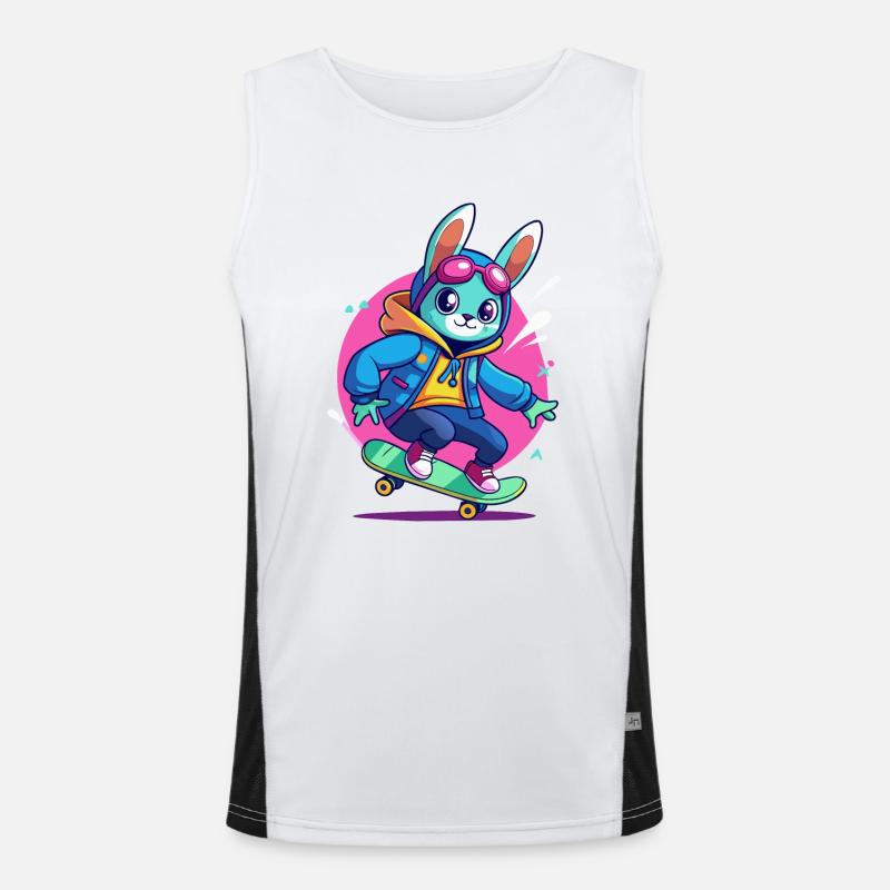 RABBIT Men's Functional Contrast Tank Top 