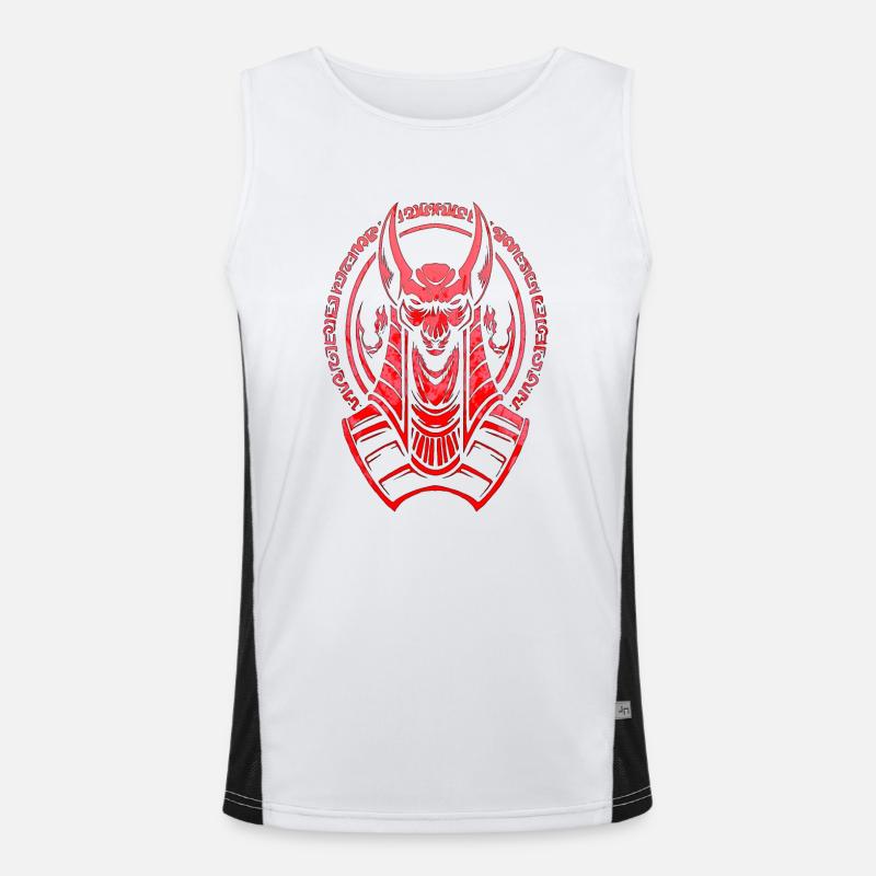 Hiéroglyphe égyptien drapeau du Nil pyramide du pharaon Le Caire Débardeur respirant contrasté Homme 