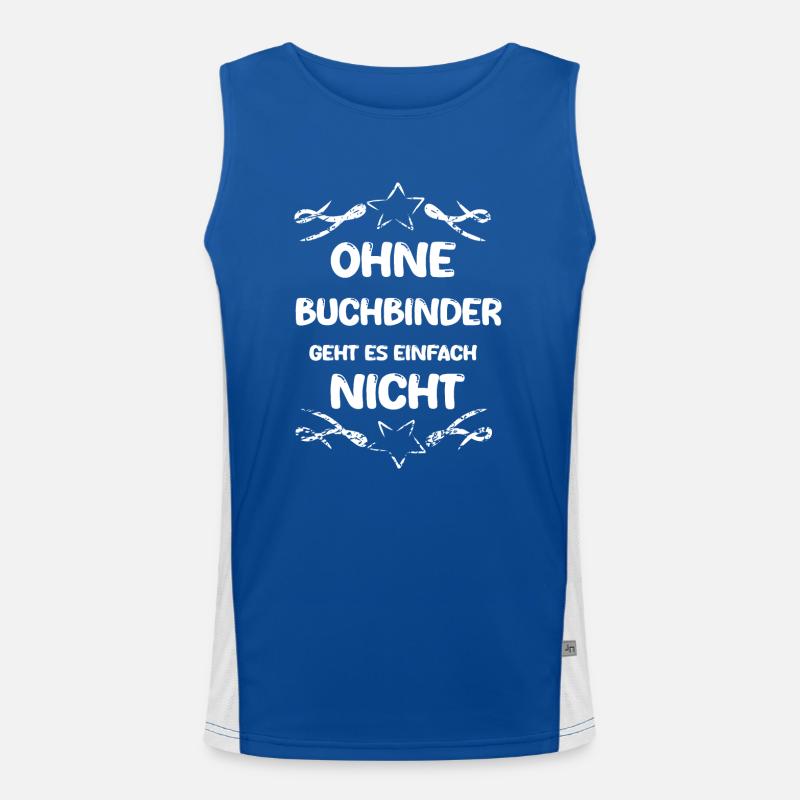 Buchbinder Buchbinder Funktionelles Kontrast-Tank Top für Männer 