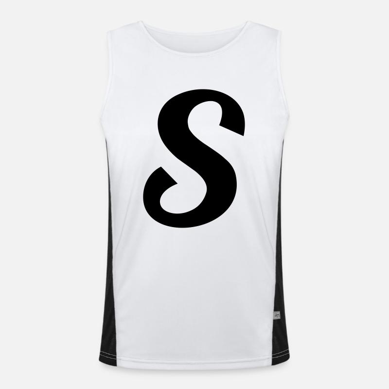 S Funktionelles Kontrast-Tank Top für Männer 