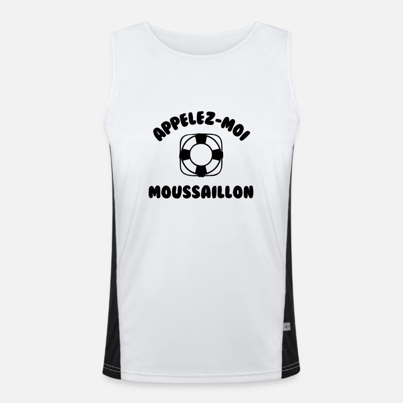 Appelez-moi moussaillon Débardeur respirant contrasté Homme 