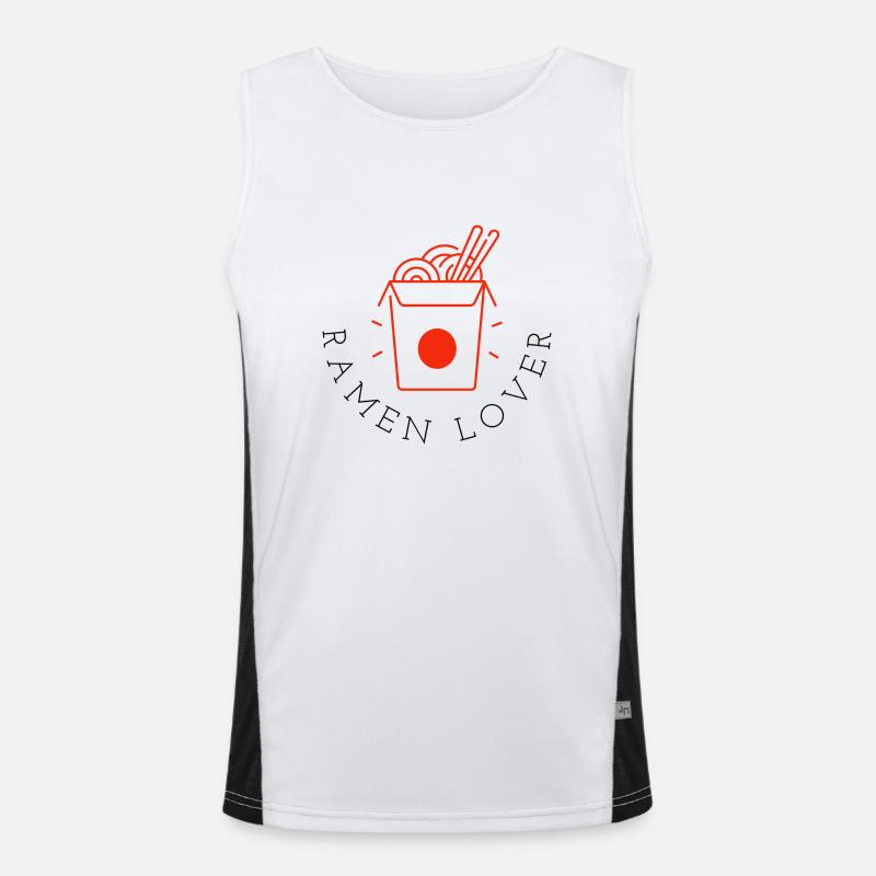 Feinschmecker Funktionelles Kontrast-Tank Top für Männer 