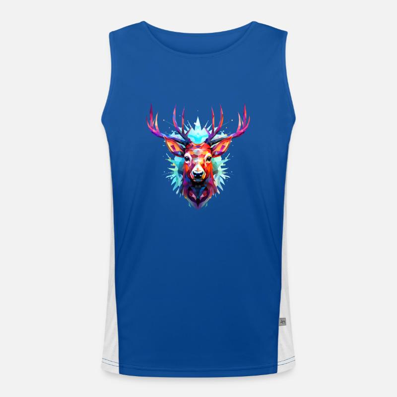 Deer Men's Functional Contrast Tank Top 