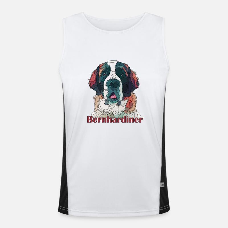 Saint-bernard Débardeur respirant contrasté Homme 