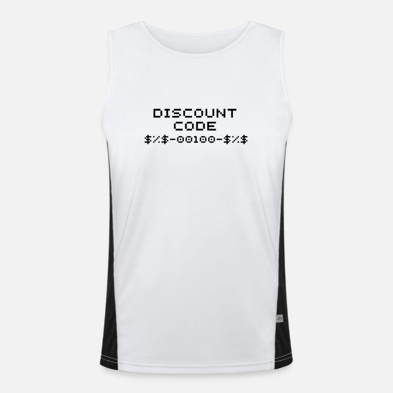 Discount Code/Discount Code Men's Functional Contrast Tank Top 