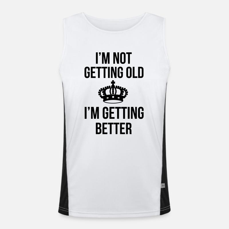 Getting Old Débardeur respirant contrasté Homme 