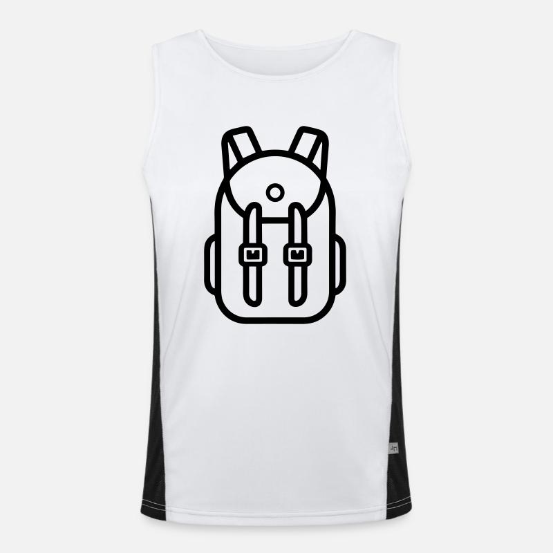 Backpack Men's Functional Contrast Tank Top 