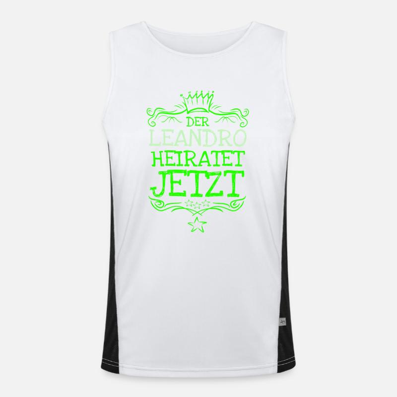 Bachelor Leandro Men's Functional Contrast Tank Top 