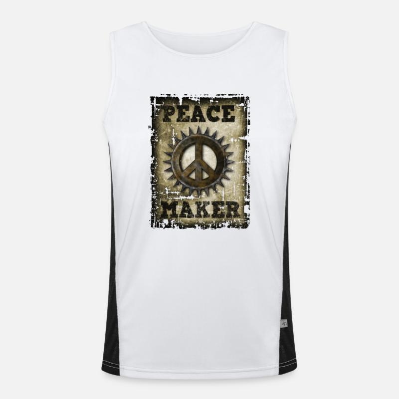 Peacemaker Funktionelles Kontrast-Tank Top für Männer 