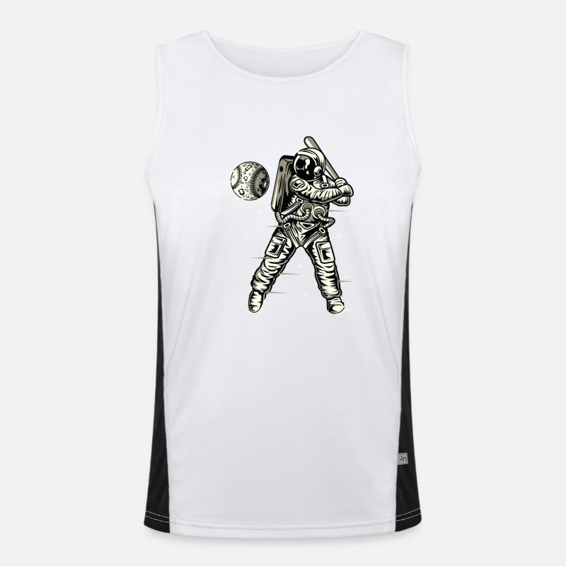 espace de base-ball Débardeur respirant contrasté Homme 