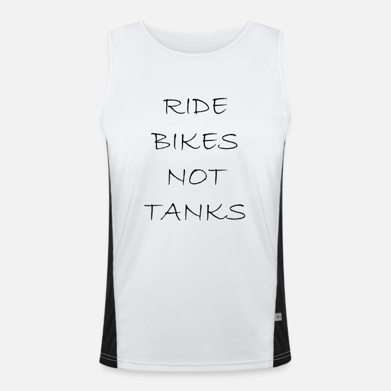 Ride Bikes Pas Tanks Débardeur respirant contrasté Homme 