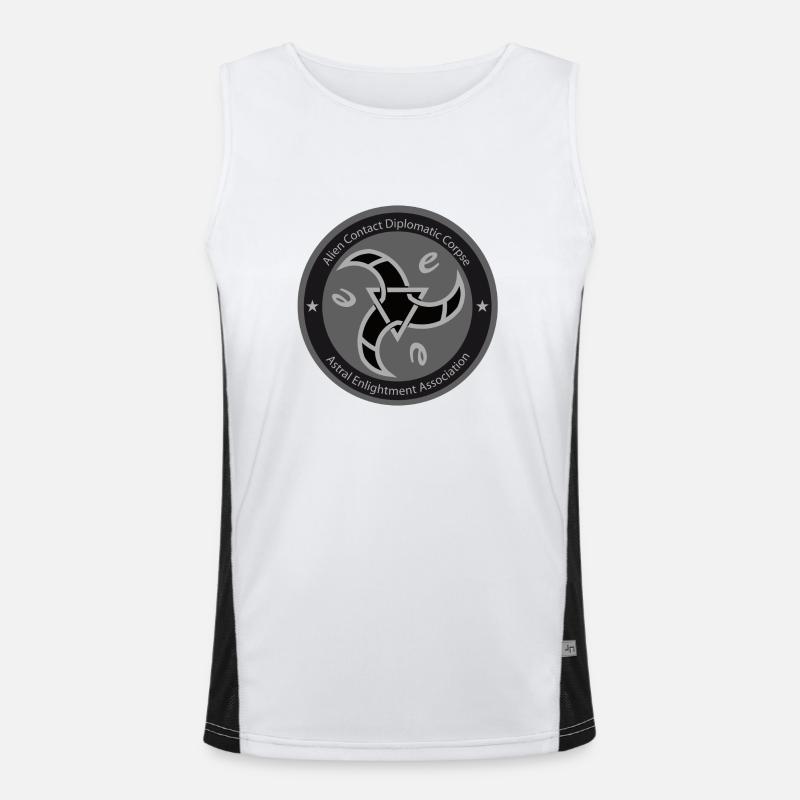 astral enlightment association Funktionelles Kontrast-Tank Top für Männer 